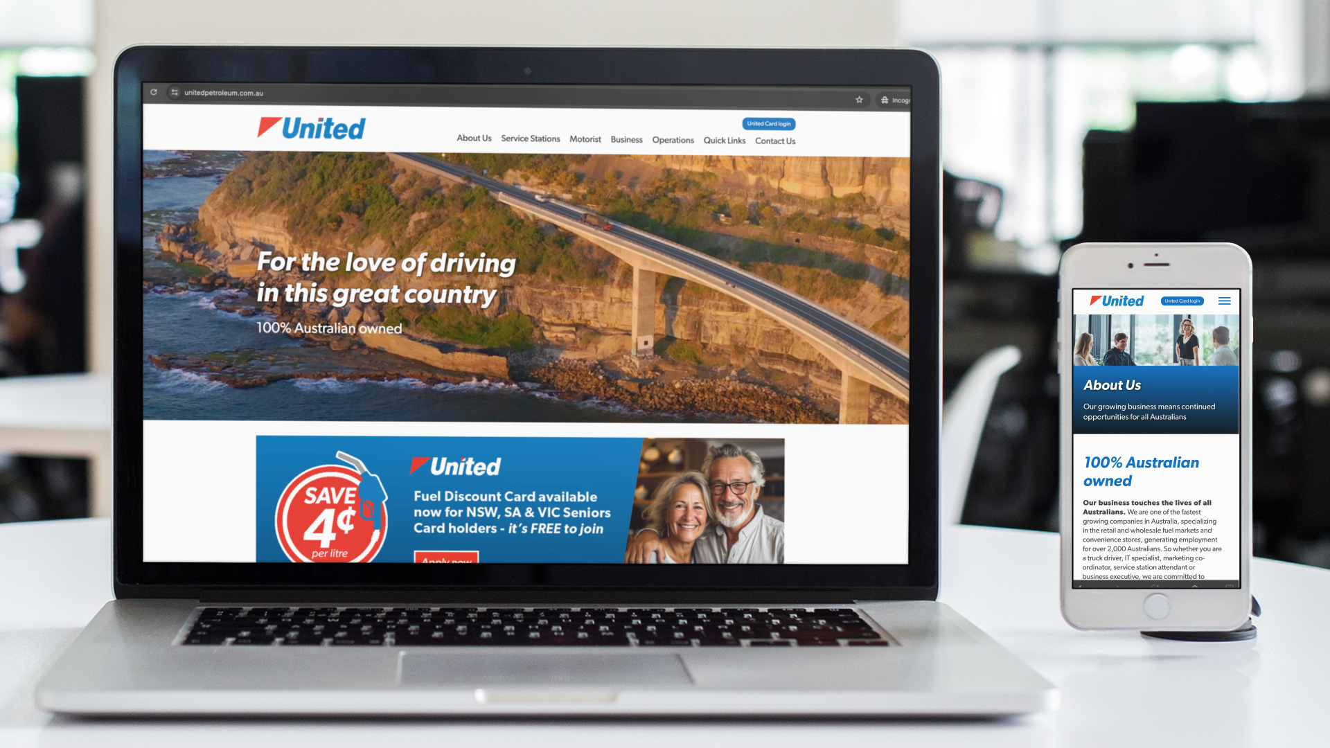 united-petroleum-website